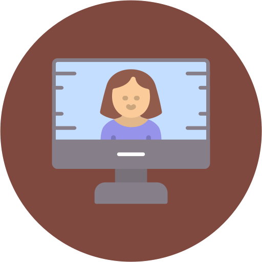 뉴스앵커 무료 아이콘