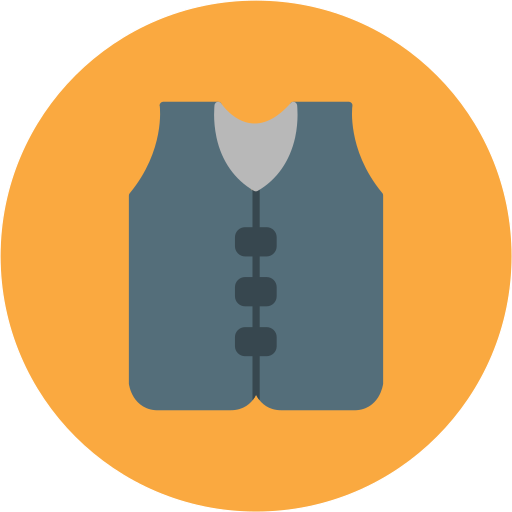 chaleco icono gratis
