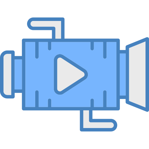 camara de video icono gratis