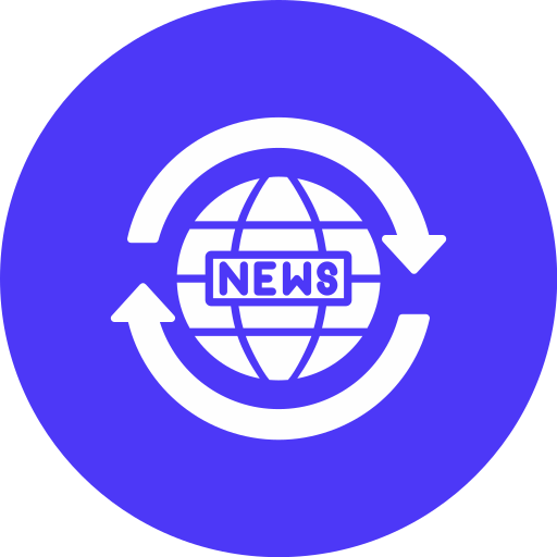 noticias globales icono gratis