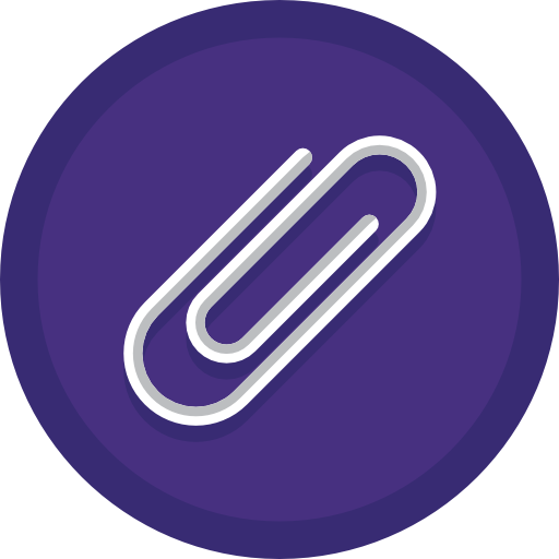 Paperclip free icon Paperclip free icon