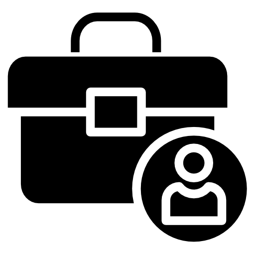 maletín icono gratis