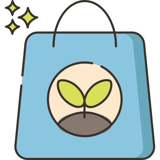 bolsa de reciclaje icono gratis