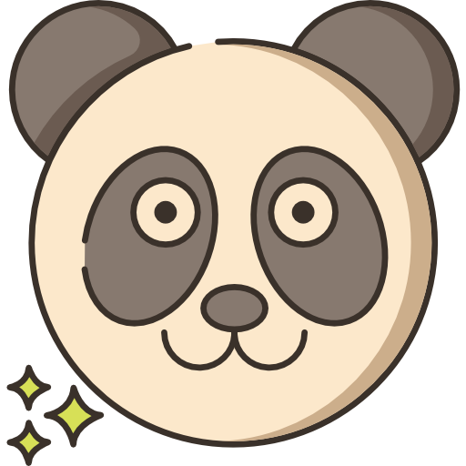 panda Icône gratuit panda Icône gratuit