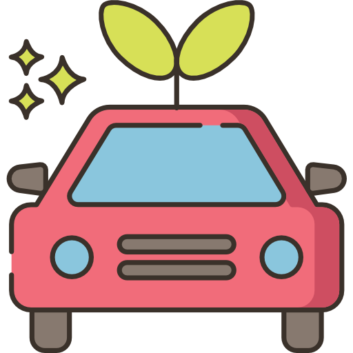 voiture écologique Icône gratuit