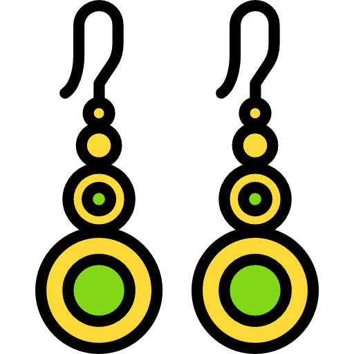 Earrings Darius Dan Lineal Color icon