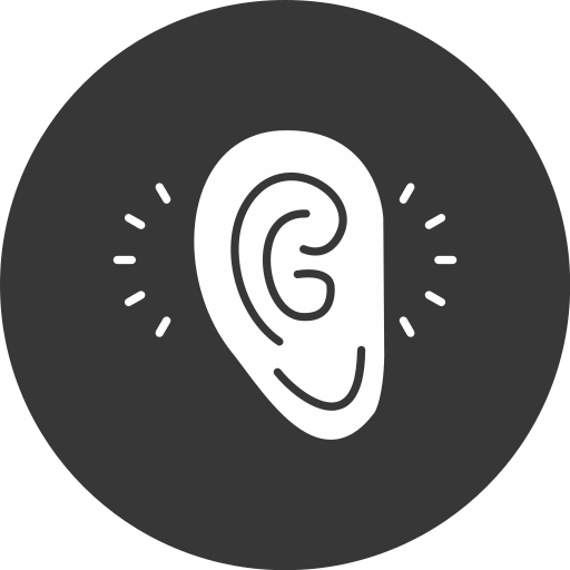 escuchando icono gratis
