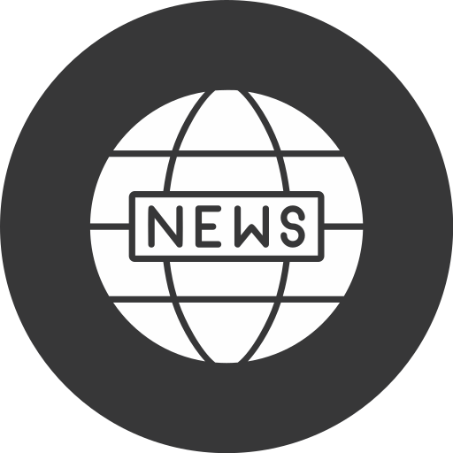 noticias del mundo icono gratis