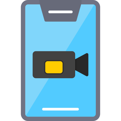 grabación de vídeo icono gratis
