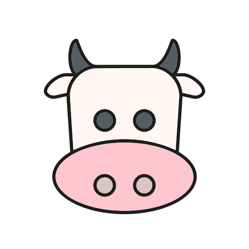 vaca icono gratis