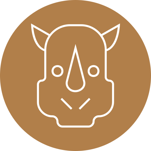 rinoceronte icono gratis