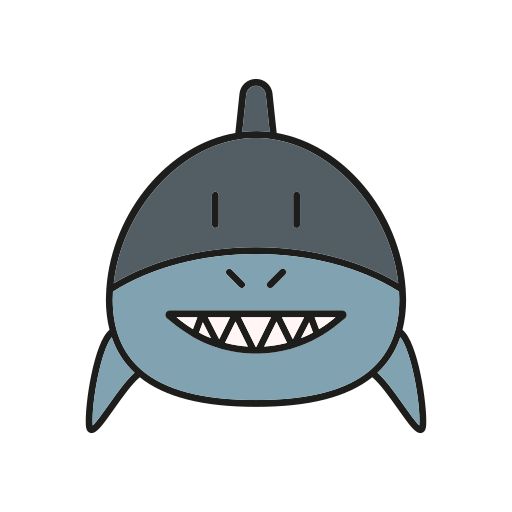 Shark Generic color lineal-color icon