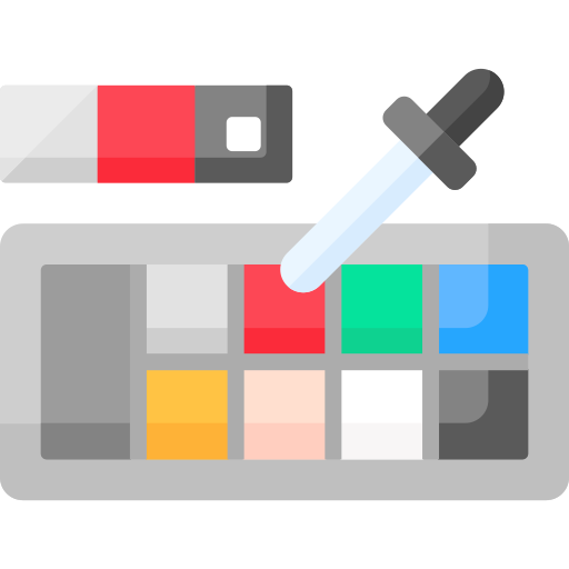 selector de color icono gratis