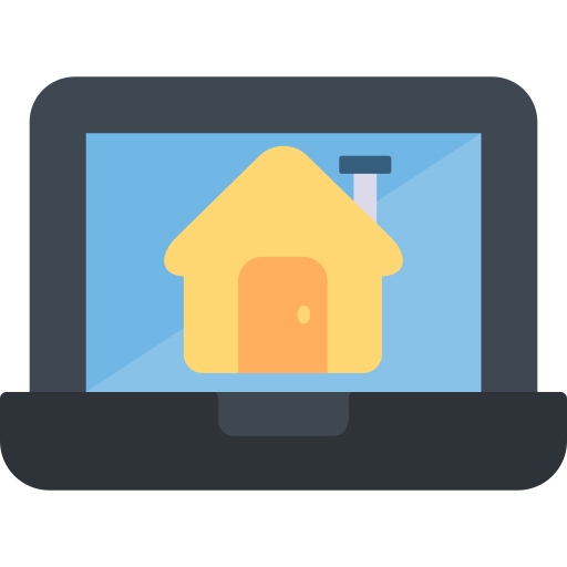 bienes raíces icono gratis