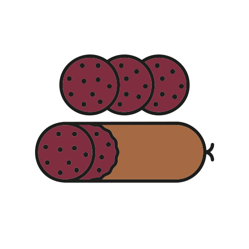 salami icono gratis