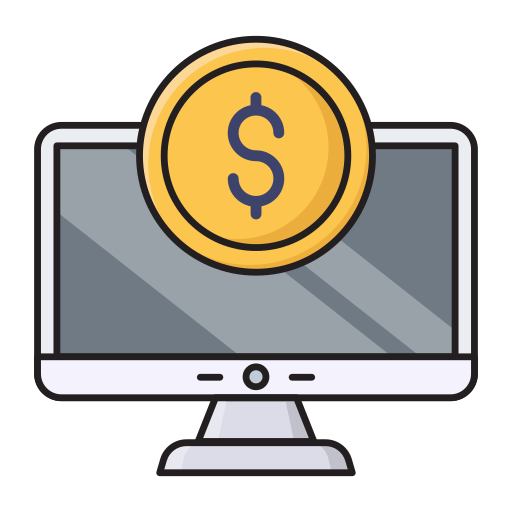 Screen free icon