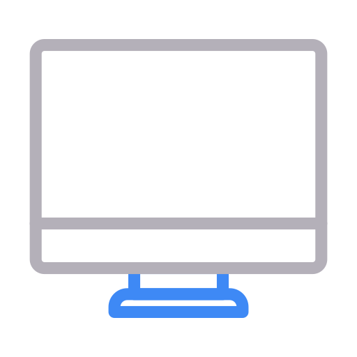 pantalla icono gratis