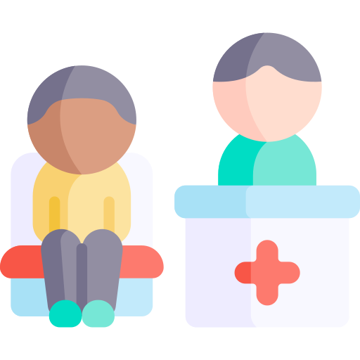 oficina del doctor icono gratis