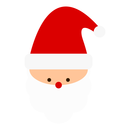 papa noel icono gratis