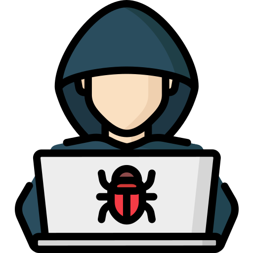 computer hacker icon