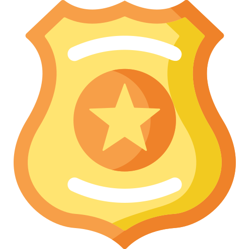 police badge icon png