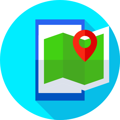Map - Free communications icons