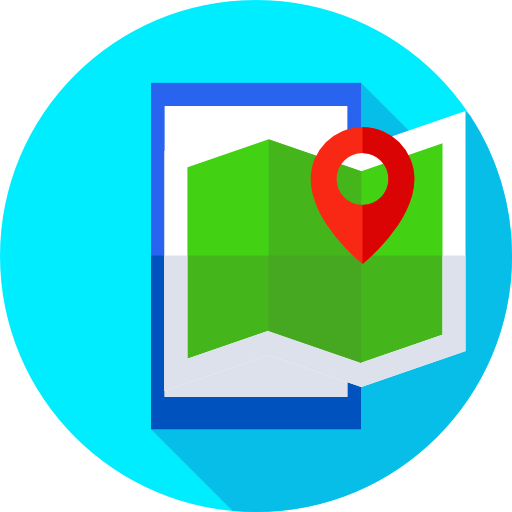 mapa icono gratis