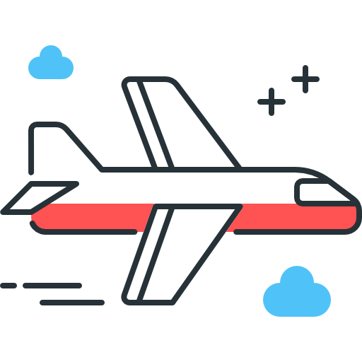 비행기 무료 아이콘