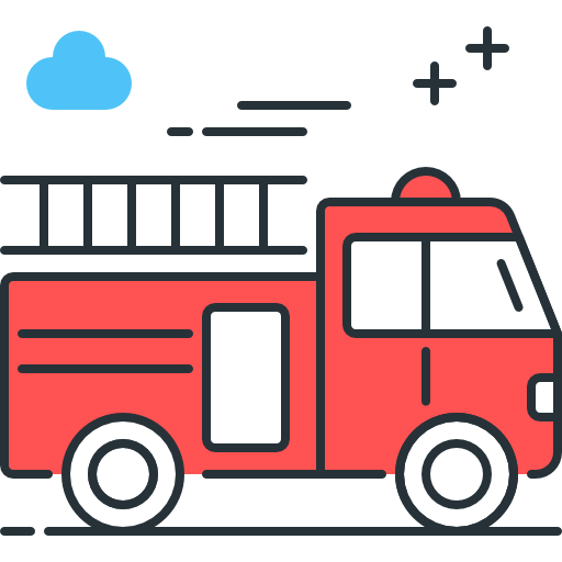 소방차 무료 아이콘