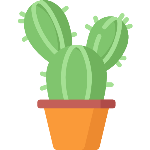 Transparent Cactus Vector Png - Vector Png Cacto, Png Download