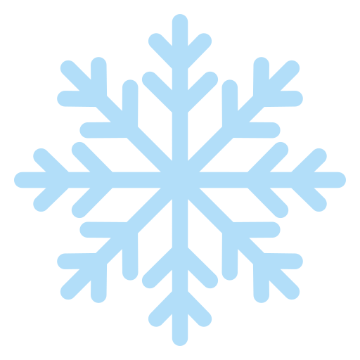 Snowflake Generic color fill icon