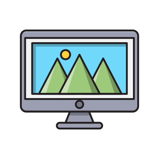 Monitor free icon Monitor free icon
