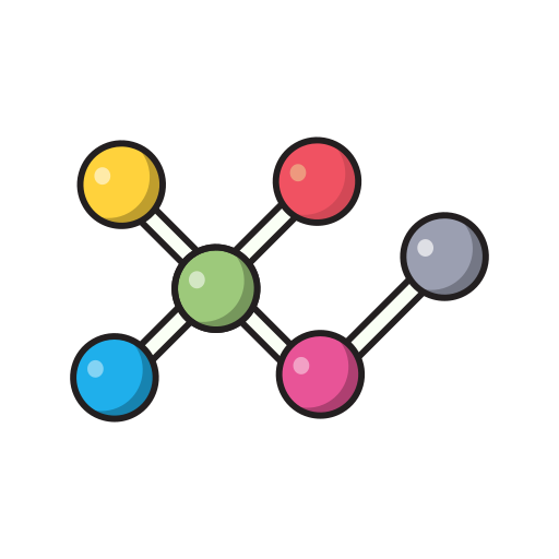 Molecule free icon Molecule free icon