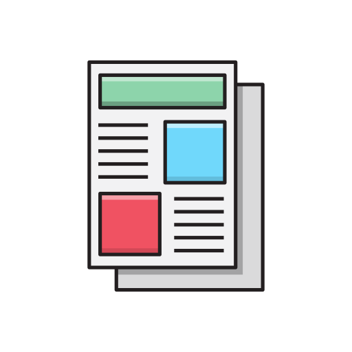 papier Icône gratuit