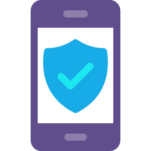 seguro telefónico icono gratis