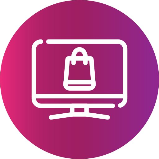 compra en línea icono gratis