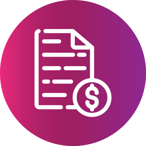 factura icono gratis