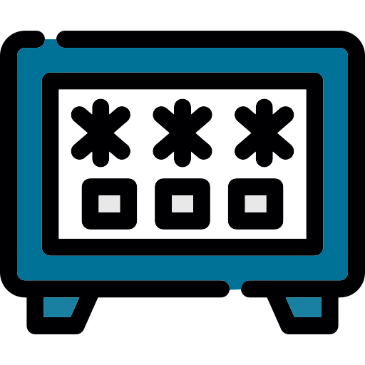 Safe box free icon