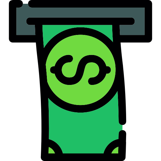Withdrawal free icon Withdrawal free icon