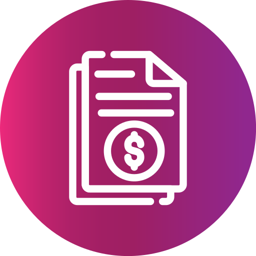 factura icono gratis