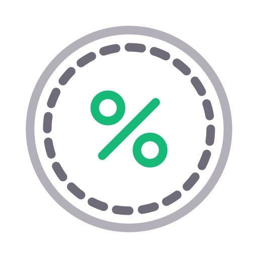 descuento icono gratis