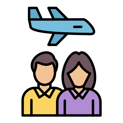 viajero icono gratis