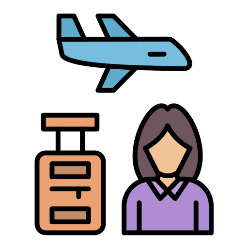 viajero icono gratis