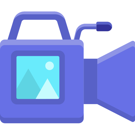 camara de video icono gratis