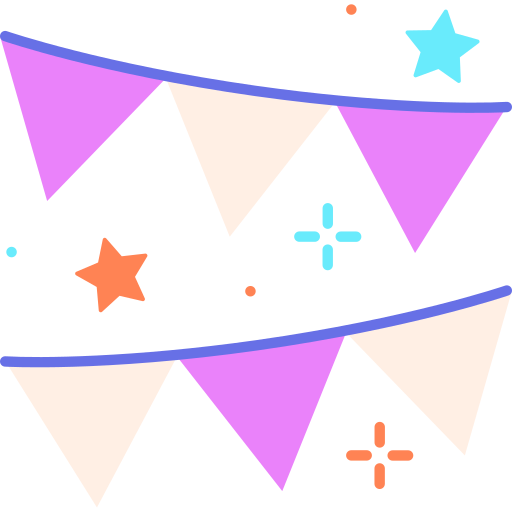 guirlande Icône gratuit