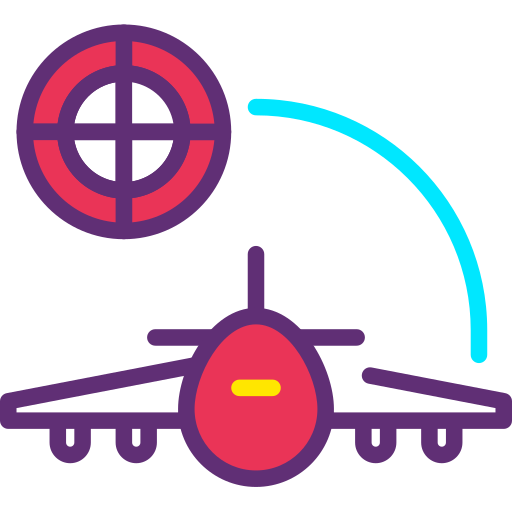 avión icono gratis