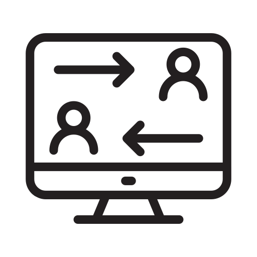 pantalla icono gratis