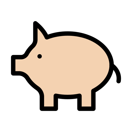 cerdito icono gratis