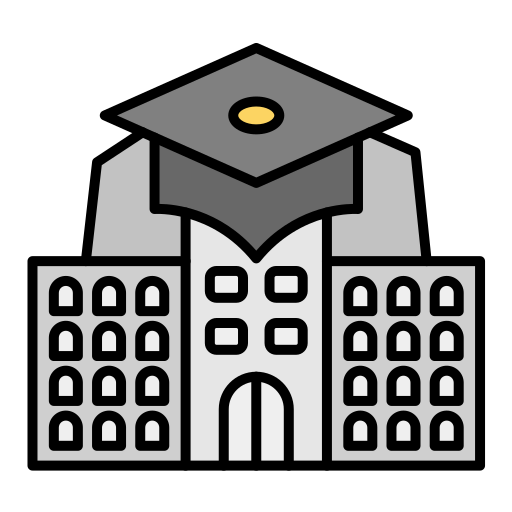 Campus - Free buildings icons