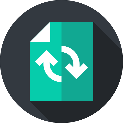 Refresh Flat Circular Flat icon